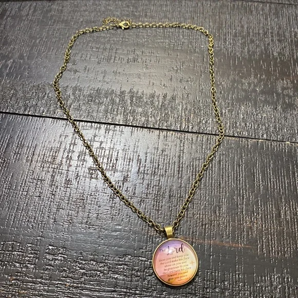 NWOT Unisex Numbers 6:24 Bubble Pendant Necklace! - Picture 4 of 5